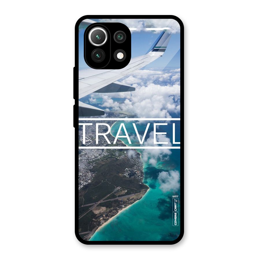 Travel Glass Back Case for Mi 11 Lite NE 5G