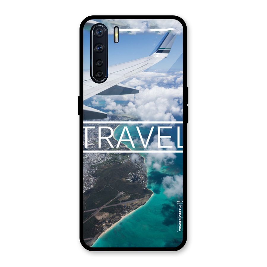 Travel Glass Back Case for Oppo F15