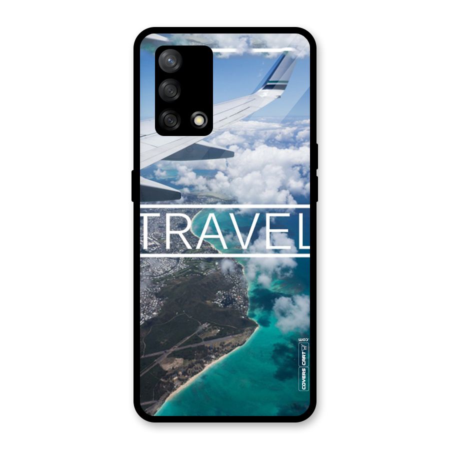 Travel Glass Back Case for Oppo F19