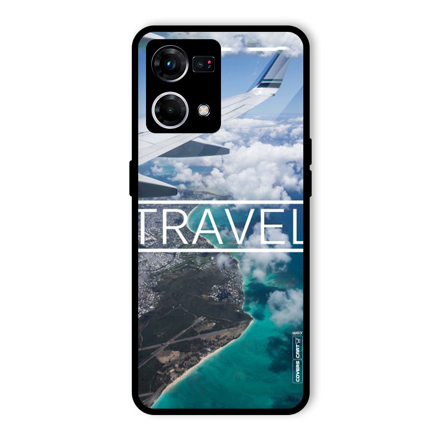 Travel Glass Back Case for Oppo F21 Pro 5G