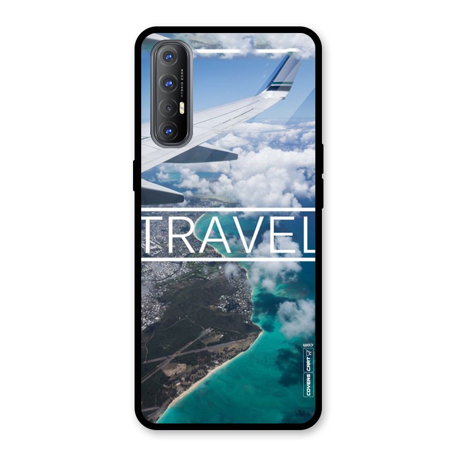 Travel Glass Back Case for Oppo Reno3 Pro
