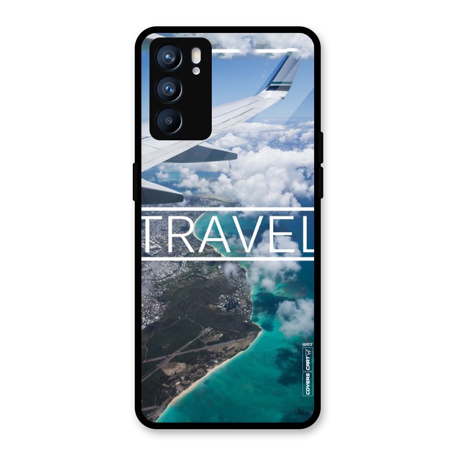 Travel Glass Back Case for Oppo Reno6 5G
