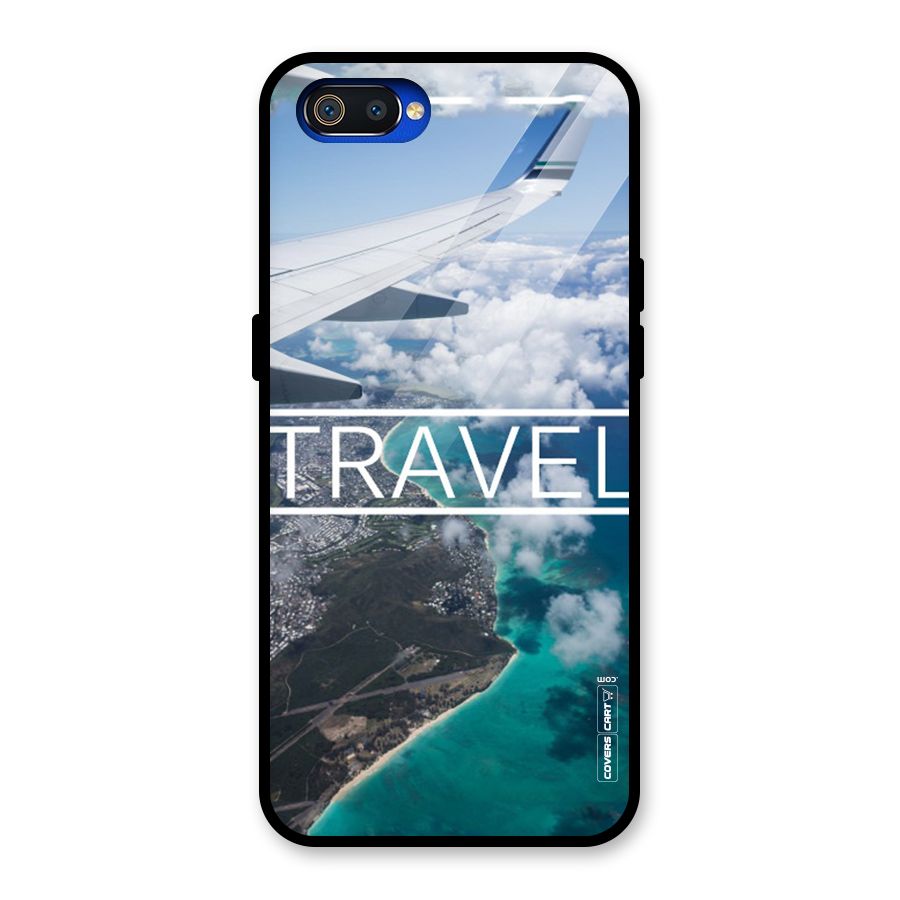 Travel Glass Back Case for Realme C2