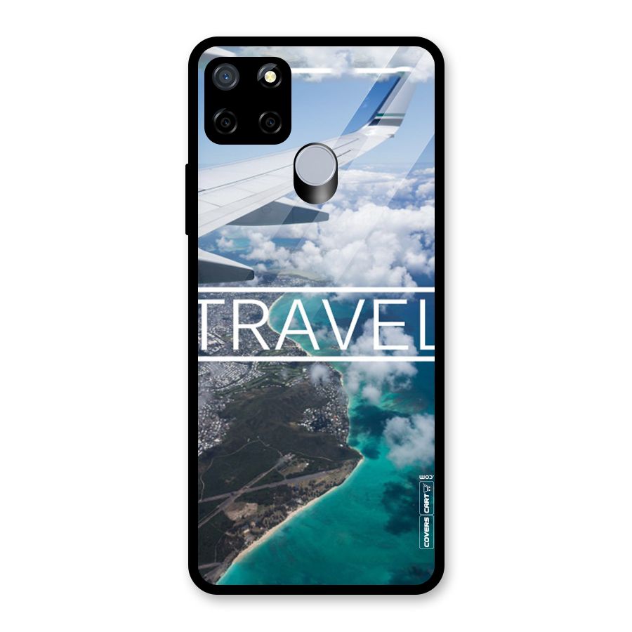 Travel Glass Back Case for Realme Narzo 20