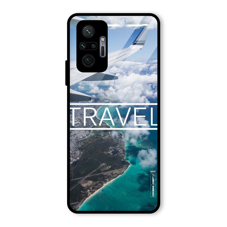 Travel Glass Back Case for Redmi Note 10 Pro Max