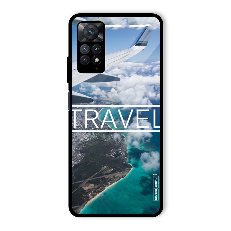 Travel Glass Back Case for Redmi Note 11 Pro Plus 5G