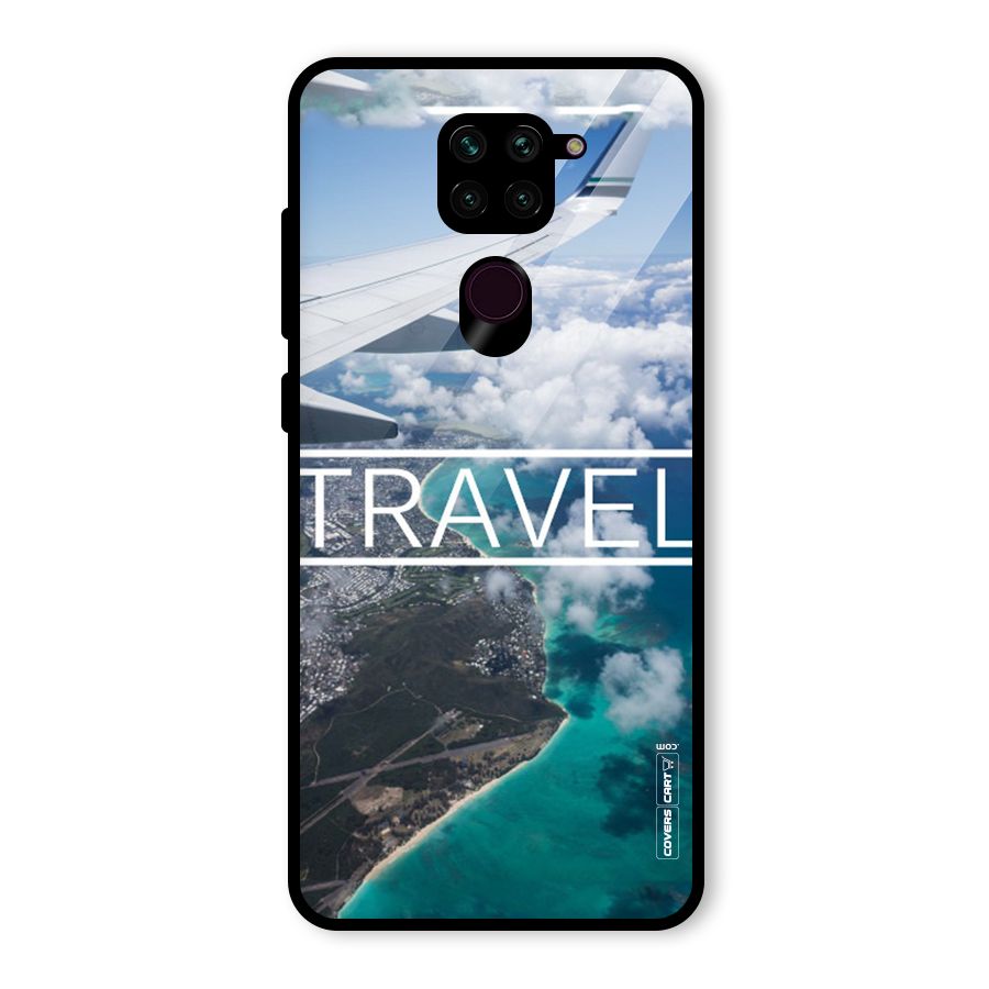 Travel Glass Back Case for Redmi Note 9