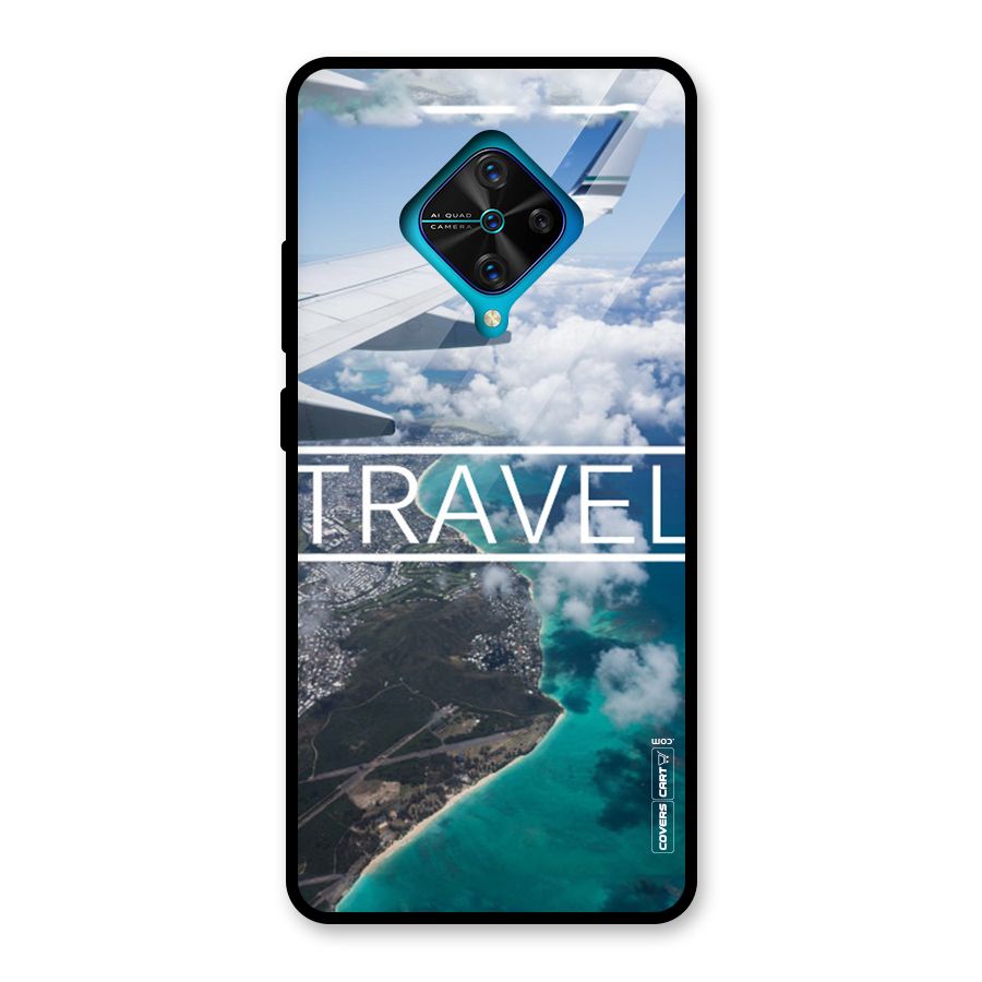 Travel Glass Back Case for Vivo S1 Pro