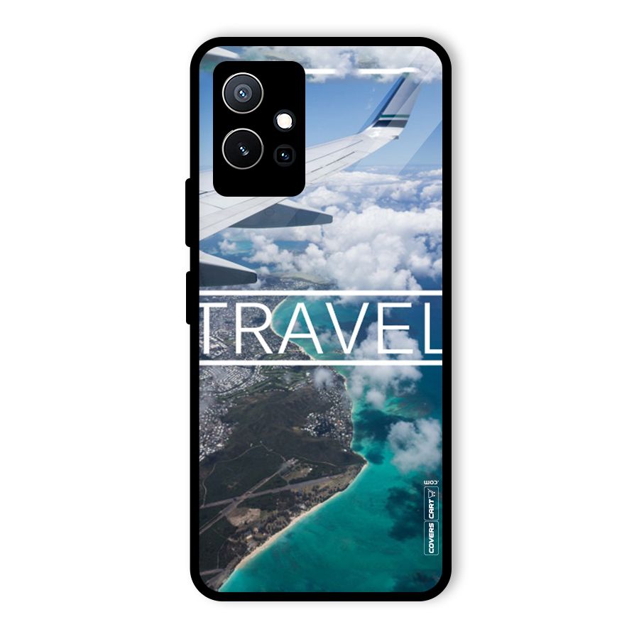 Travel Glass Back Case for Vivo T1 5G