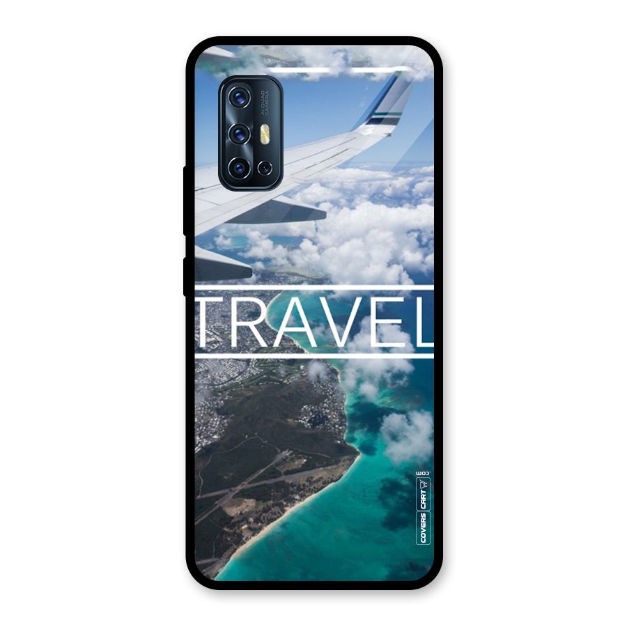 Travel Glass Back Case for Vivo V17