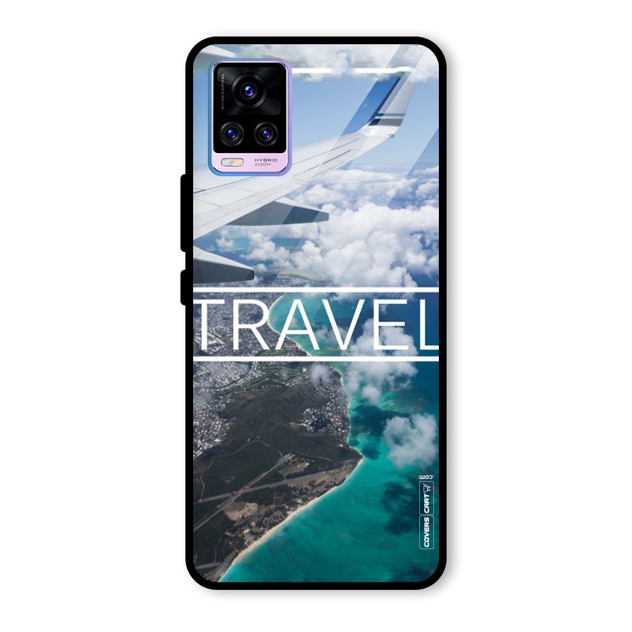 Travel Glass Back Case for Vivo V20 Pro