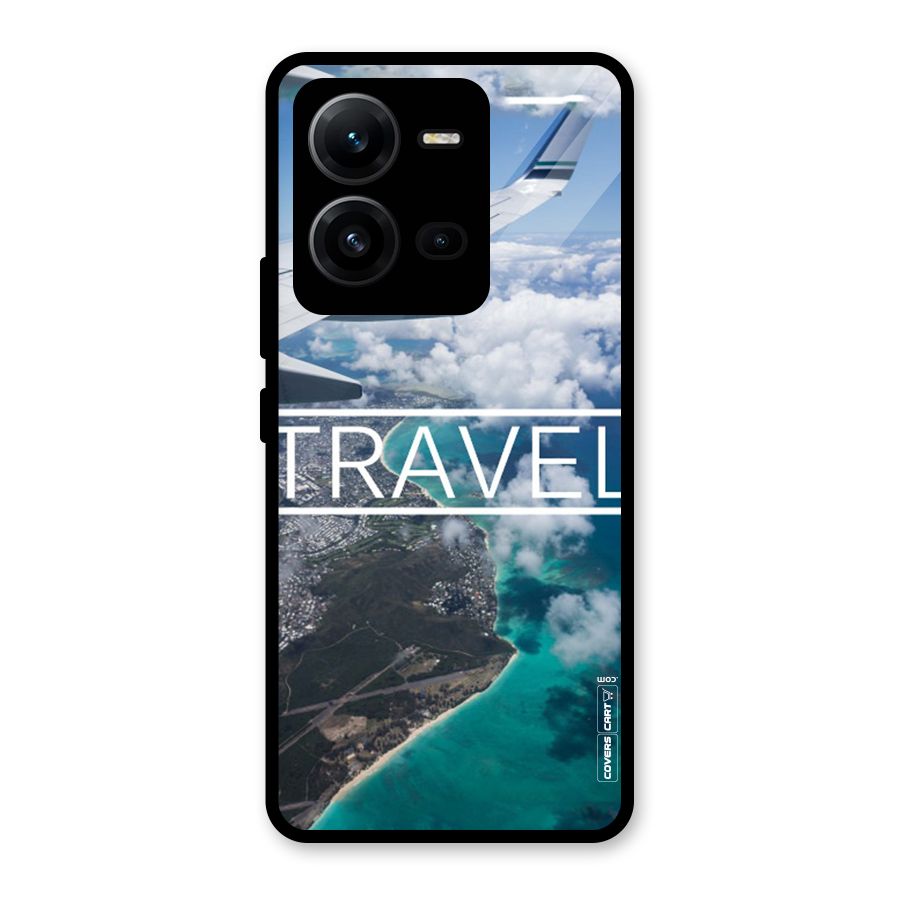 Travel Glass Back Case for Vivo V25