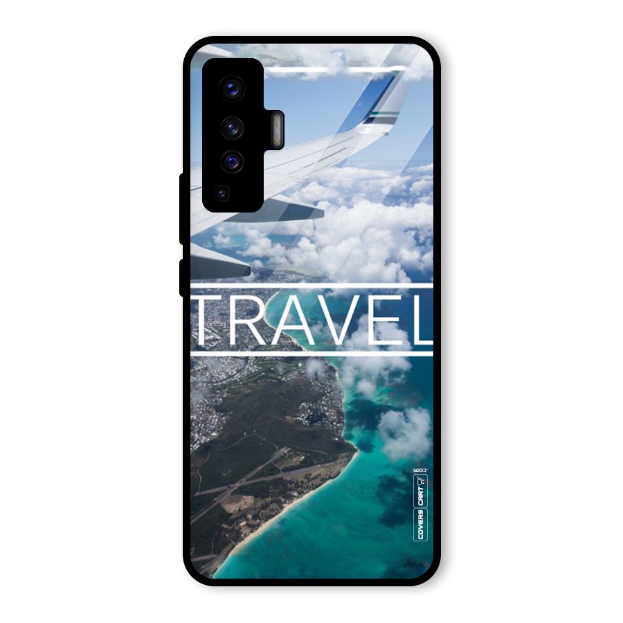 Travel Glass Back Case for Vivo X50