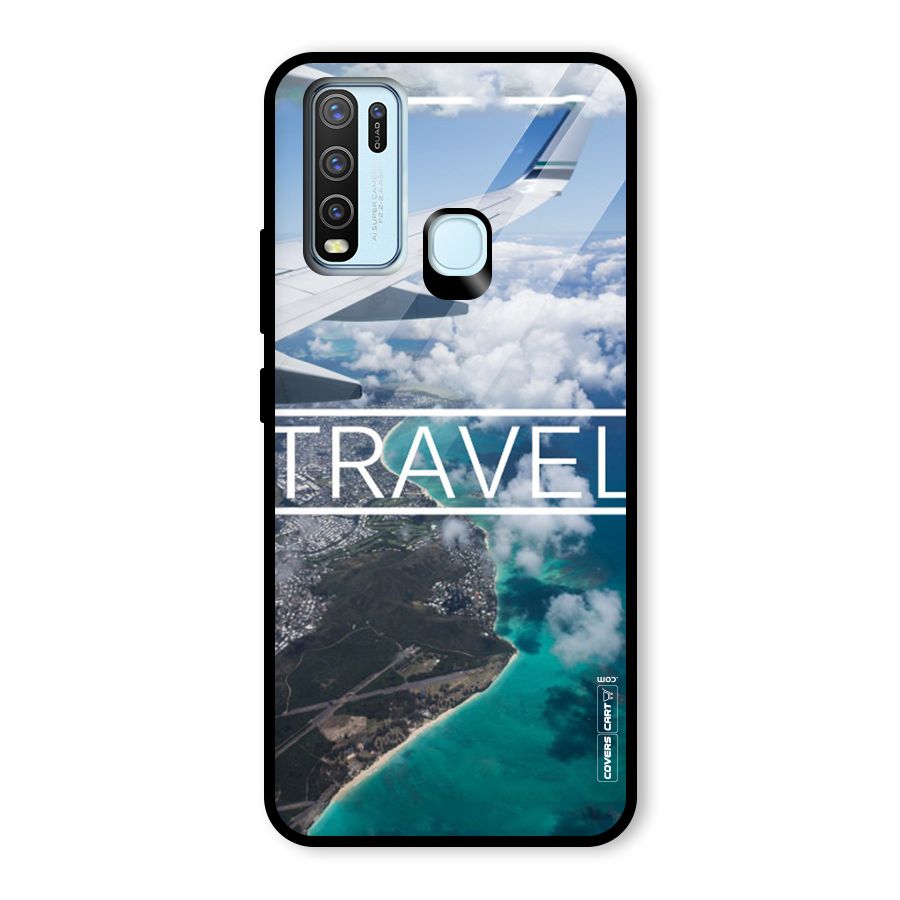 Travel Glass Back Case for Vivo Y50