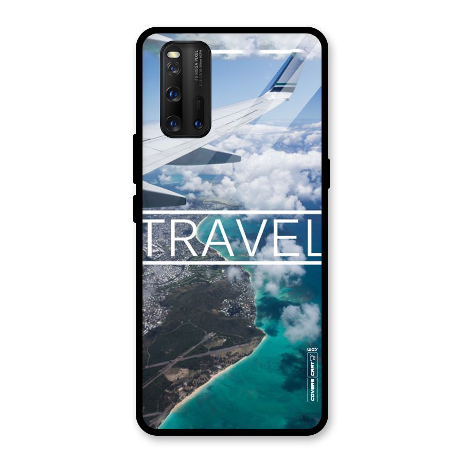 Travel Glass Back Case for Vivo iQOO 3