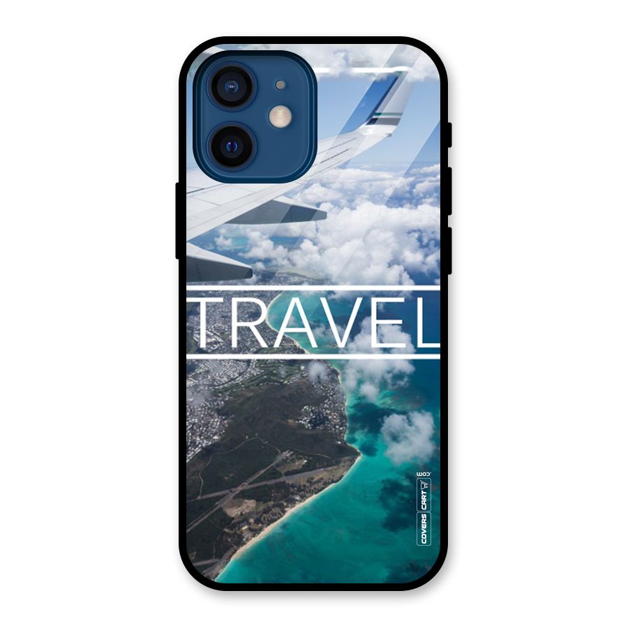 Travel Glass Back Case for iPhone 12 Mini