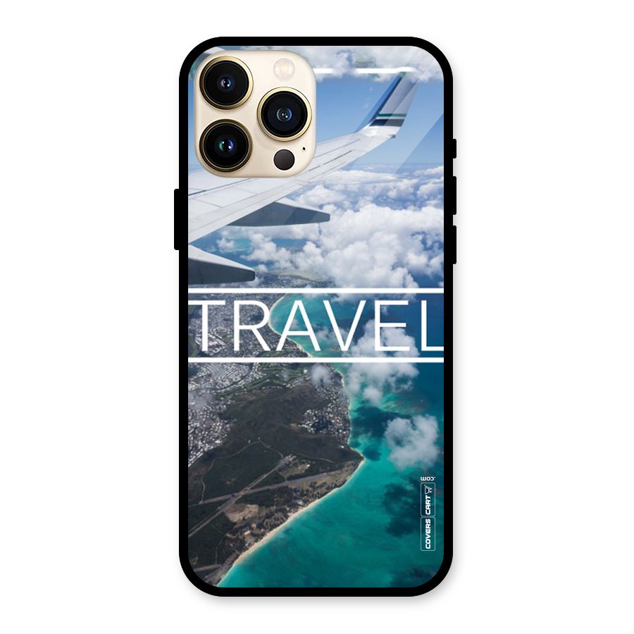 Travel Glass Back Case for iPhone 13 Pro Max
