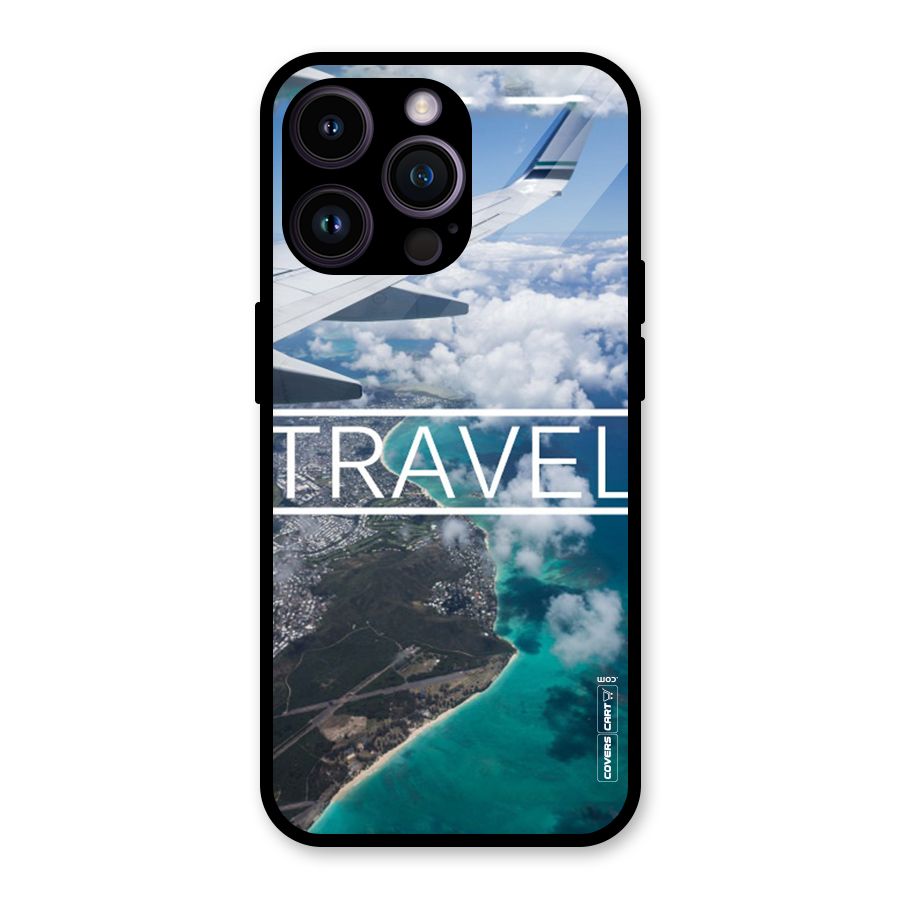 Travel Glass Back Case for iPhone 14 Pro Max