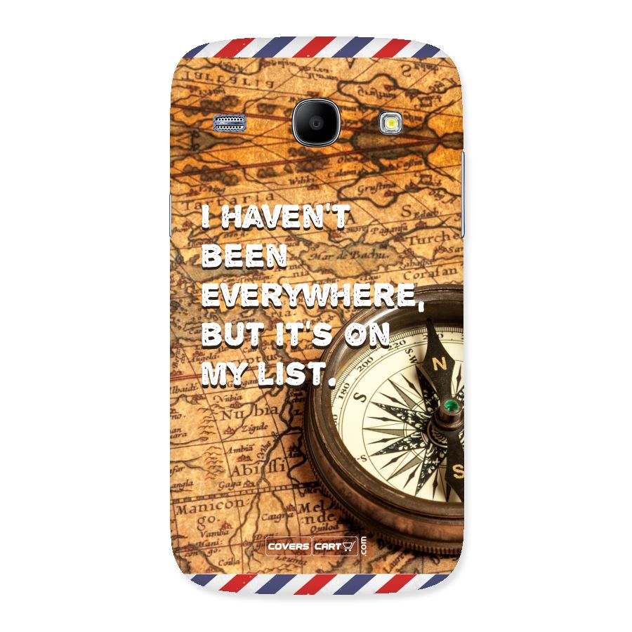 Travel Map Back Case for Galaxy Core