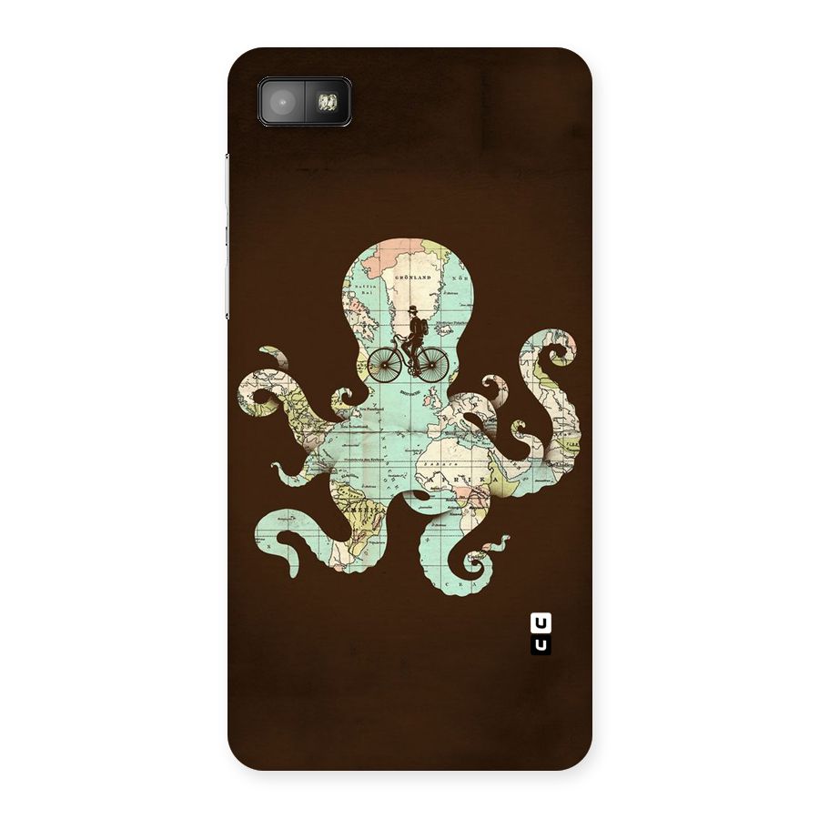 Travel Octopus Back Case for Blackberry Z10