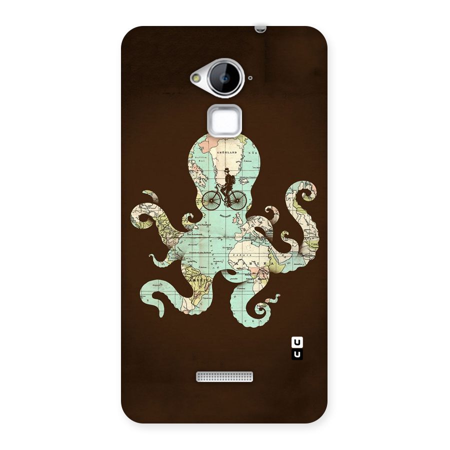 Travel Octopus Back Case for Coolpad Note 3