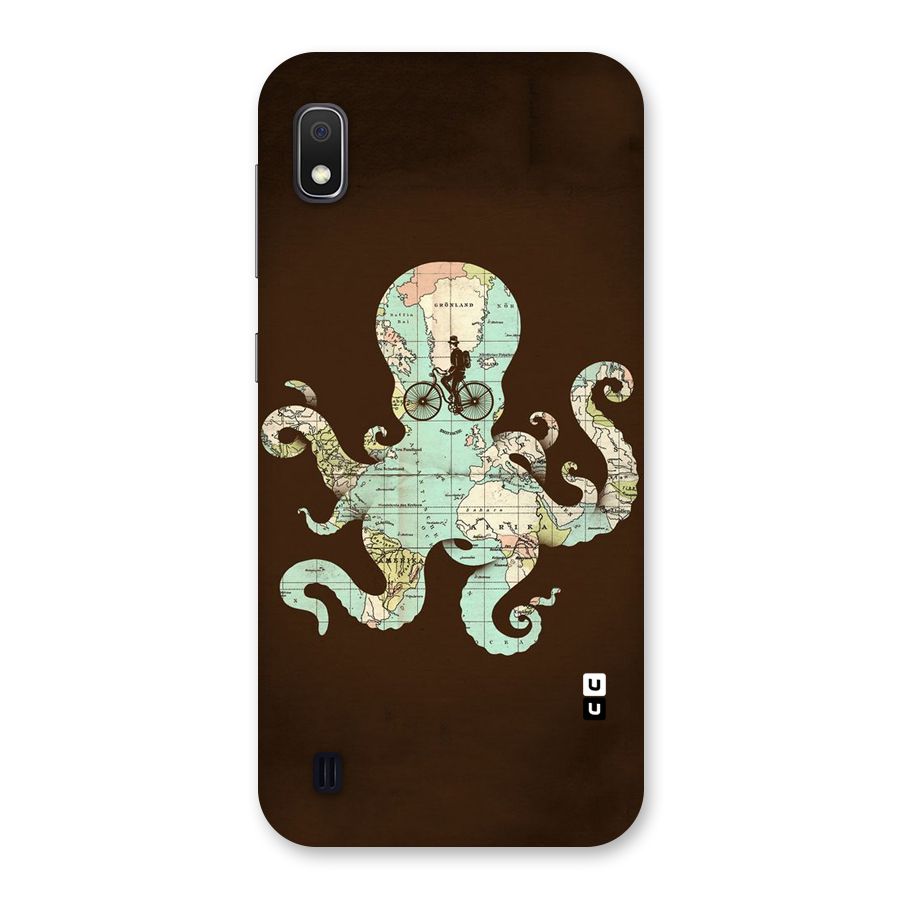Travel Octopus Back Case for Galaxy A10