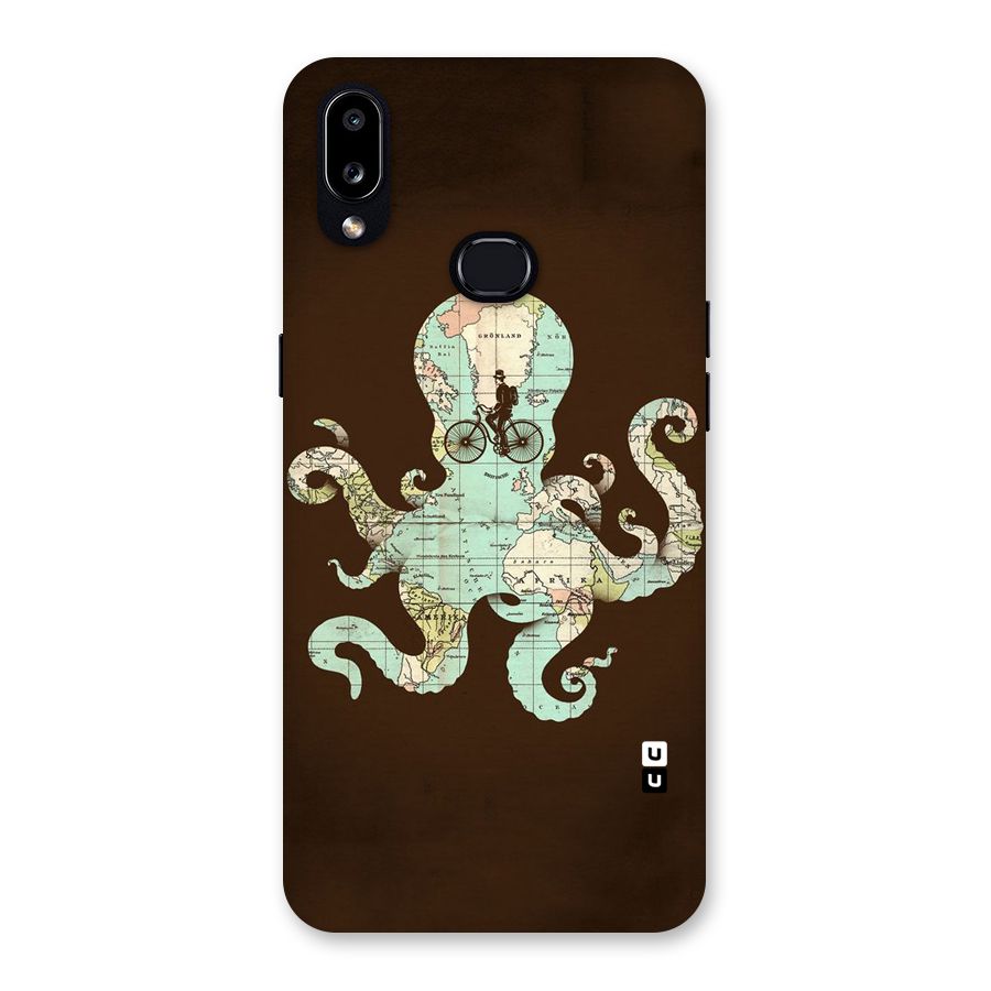 Travel Octopus Back Case for Galaxy A10s