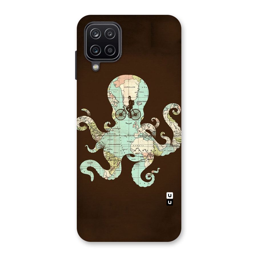 Travel Octopus Back Case for Galaxy A12