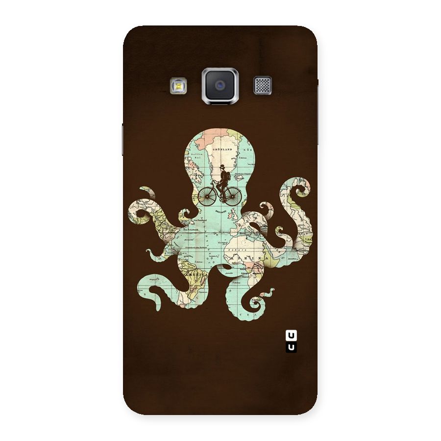 Travel Octopus Back Case for Galaxy A3