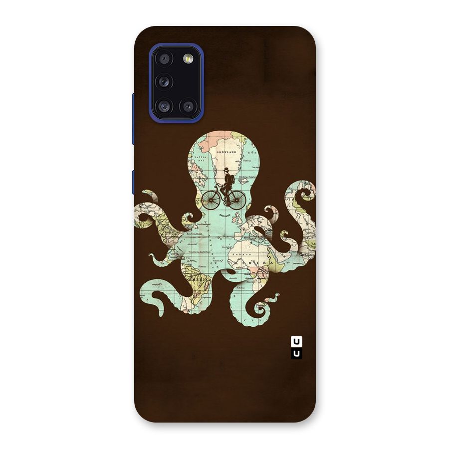 Travel Octopus Back Case for Galaxy A31