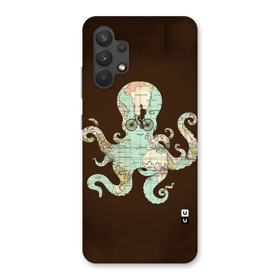 Travel Octopus Back Case for Galaxy A32