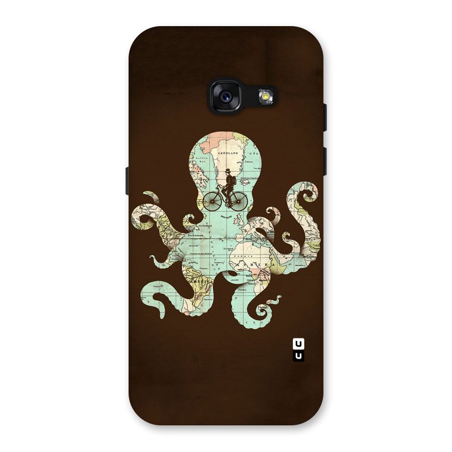 Travel Octopus Back Case for Galaxy A3 (2017)