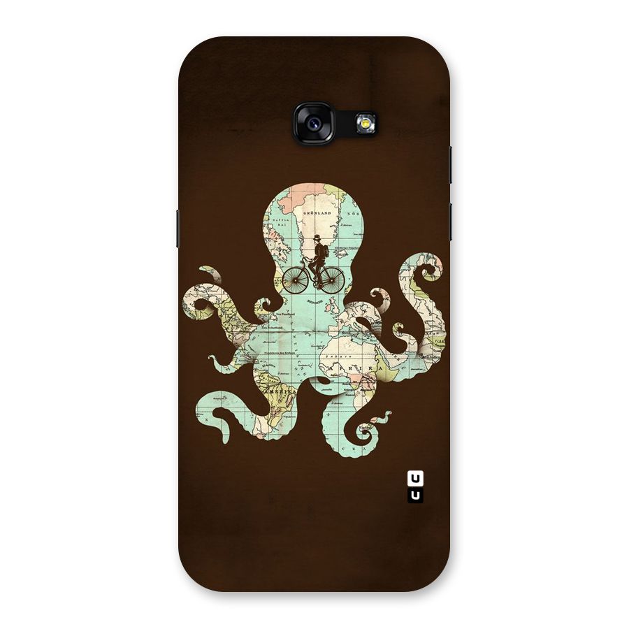 Travel Octopus Back Case for Galaxy A5 2017
