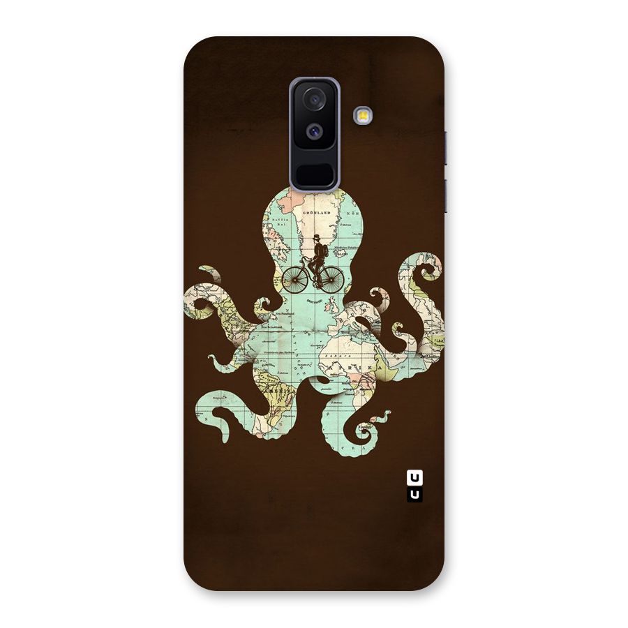 Travel Octopus Back Case for Galaxy A6 Plus