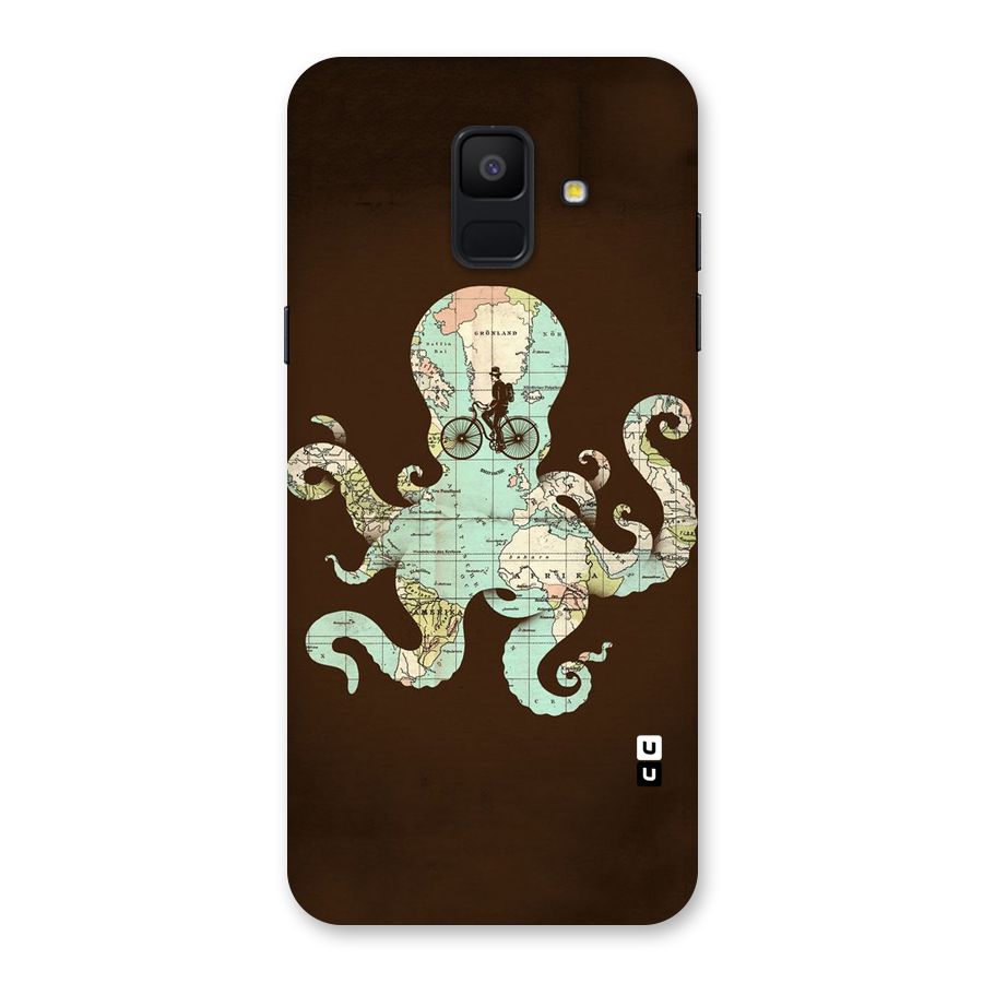 Travel Octopus Back Case for Galaxy A6 (2018)