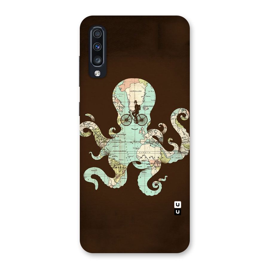 Travel Octopus Back Case for Galaxy A70