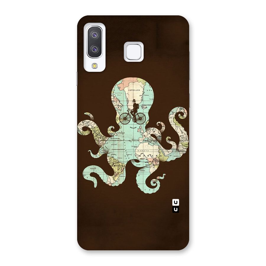 Travel Octopus Back Case for Galaxy A8 Star