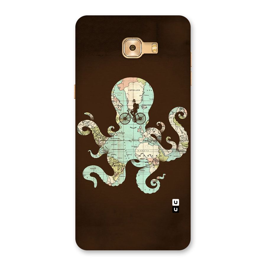 Travel Octopus Back Case for Galaxy C9 Pro