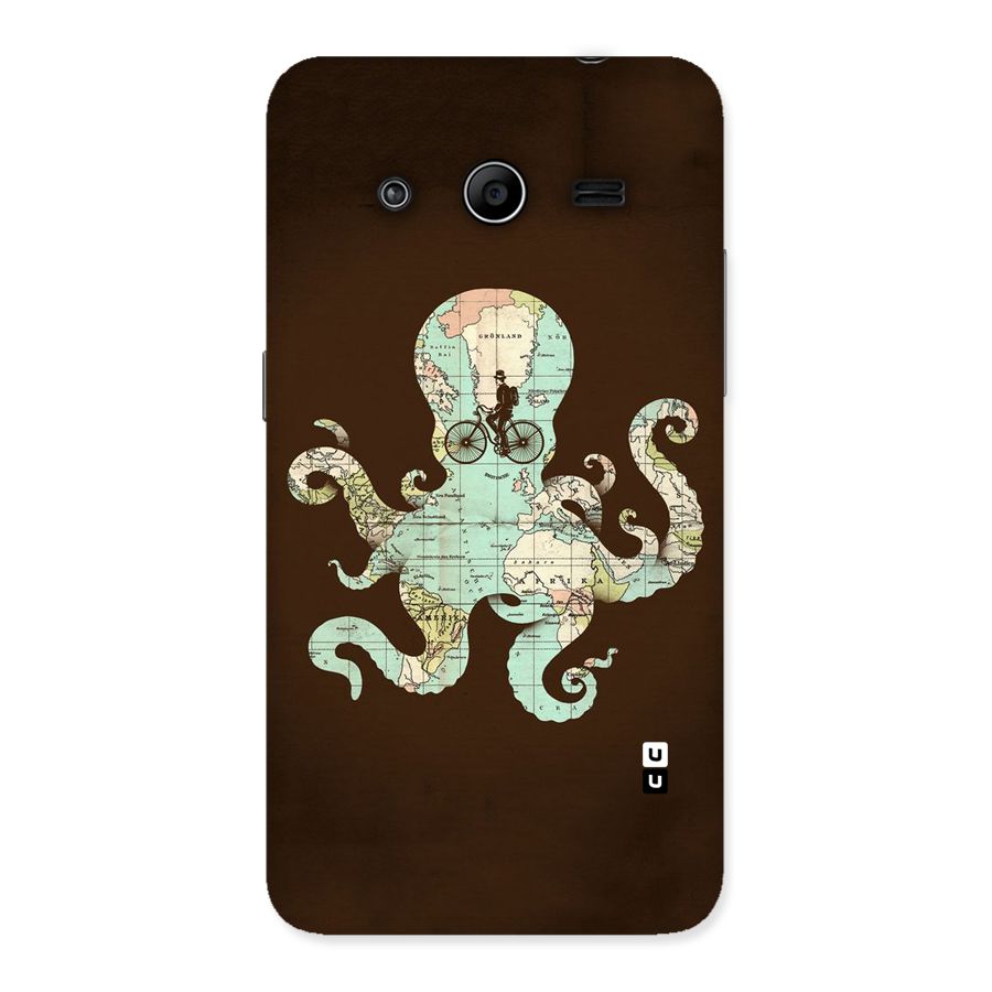 Travel Octopus Back Case for Galaxy Core 2