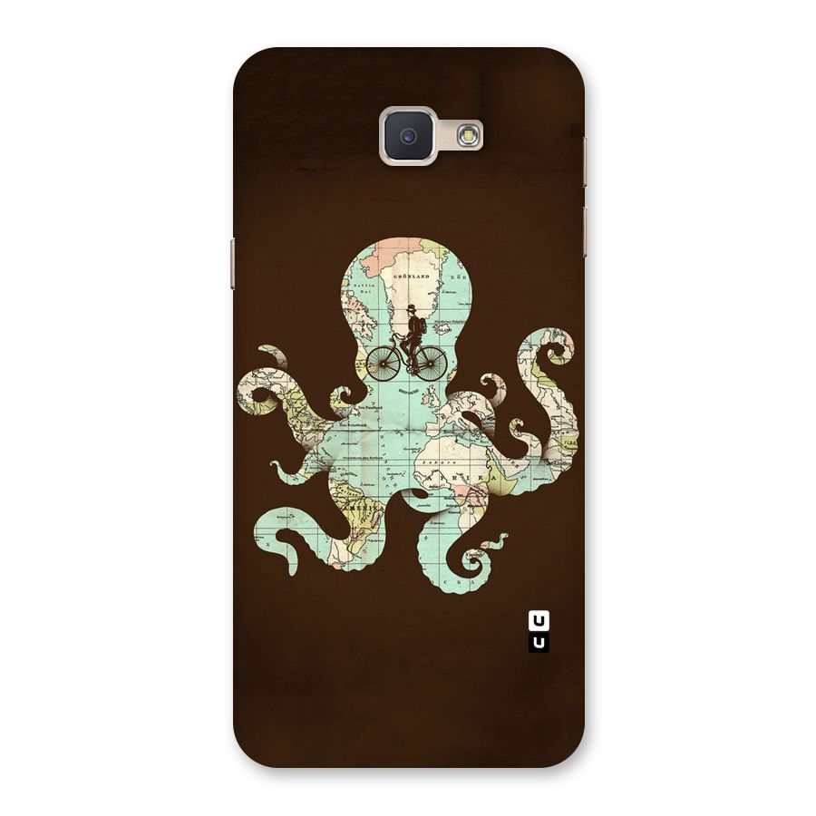 Travel Octopus Back Case for Galaxy J5 Prime