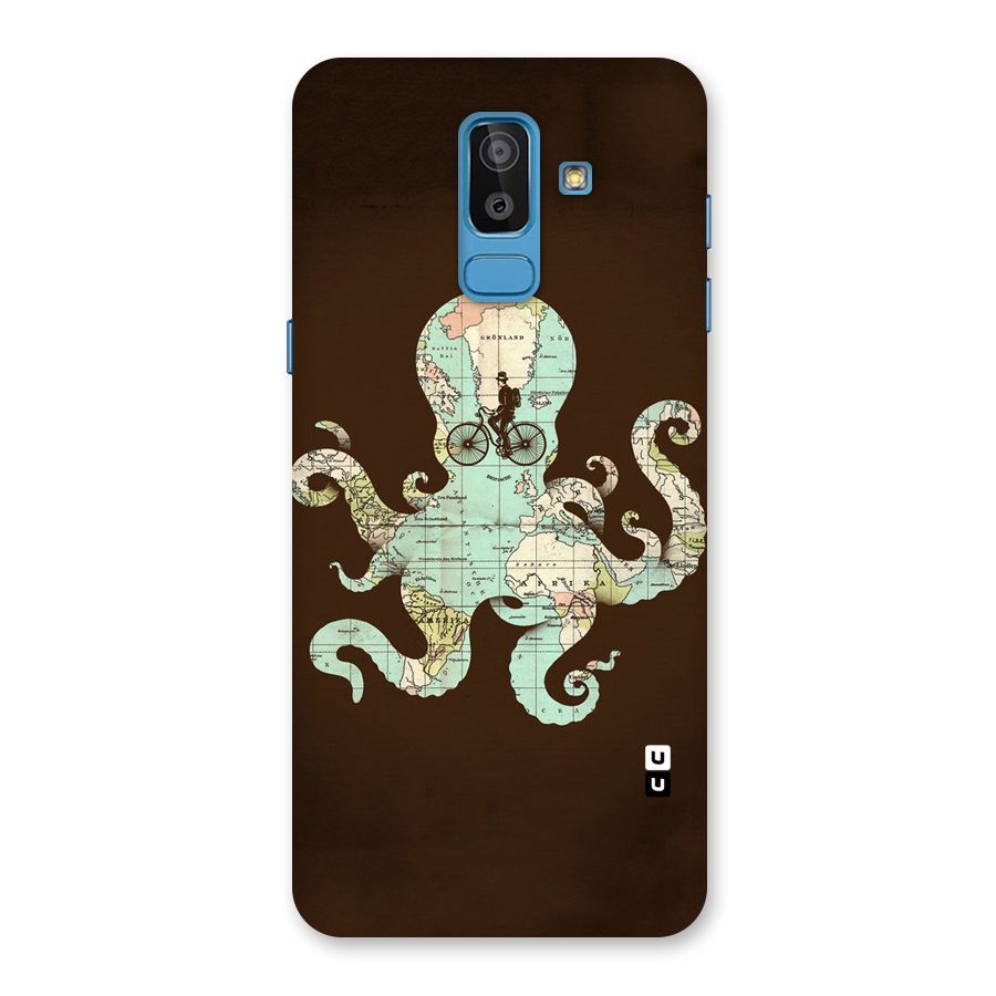 Travel Octopus Back Case for Galaxy J8