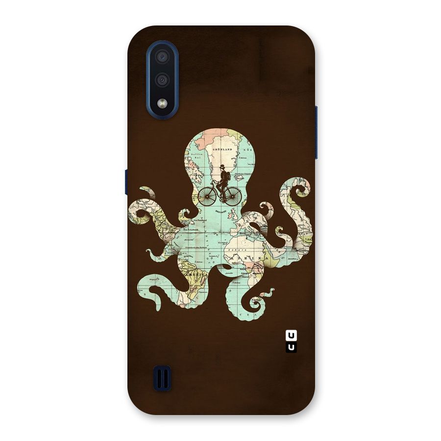 Travel Octopus Back Case for Galaxy M01