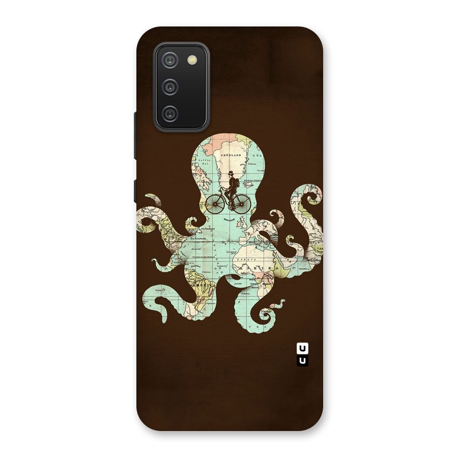 Travel Octopus Back Case for Galaxy M02s