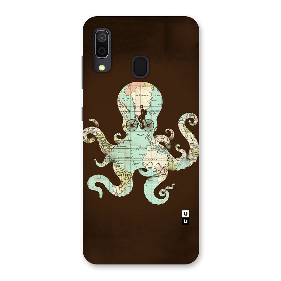 Travel Octopus Back Case for Galaxy M10s