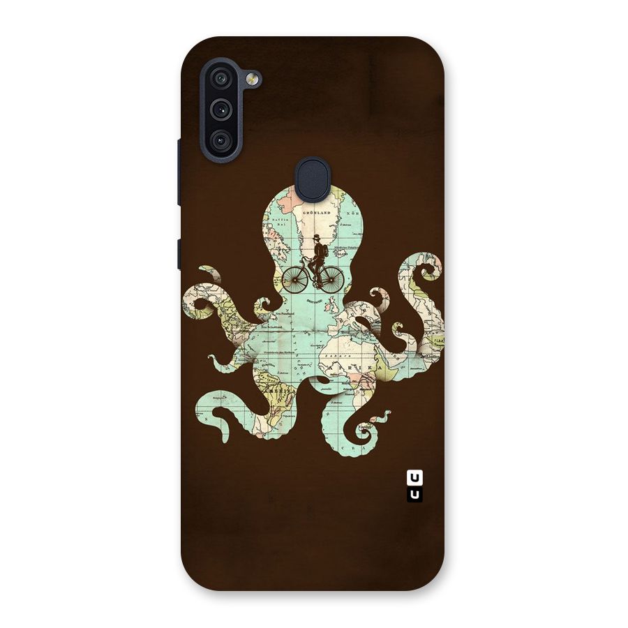 Travel Octopus Back Case for Galaxy M11