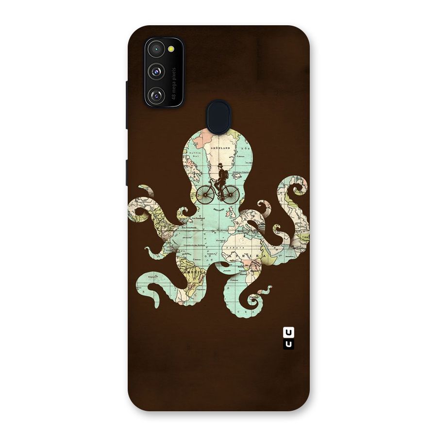 Travel Octopus Back Case for Galaxy M30s