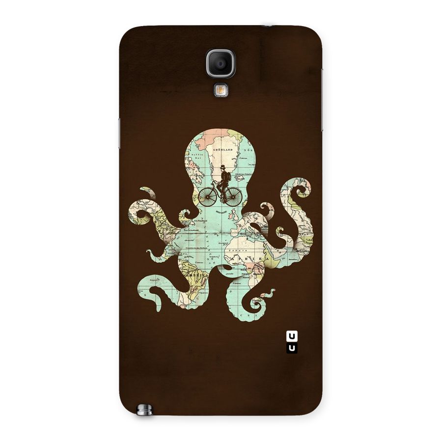 Travel Octopus Back Case for Galaxy Note 3 Neo
