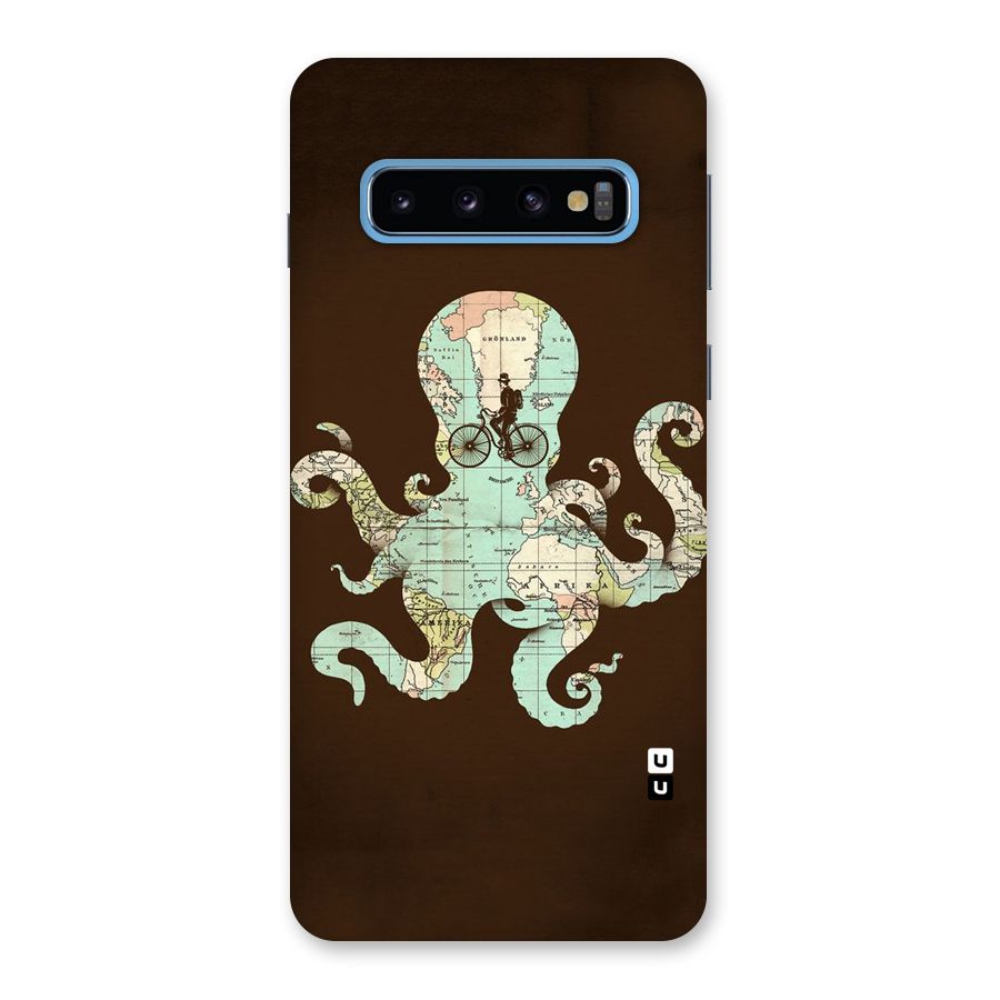 Travel Octopus Back Case for Galaxy S10