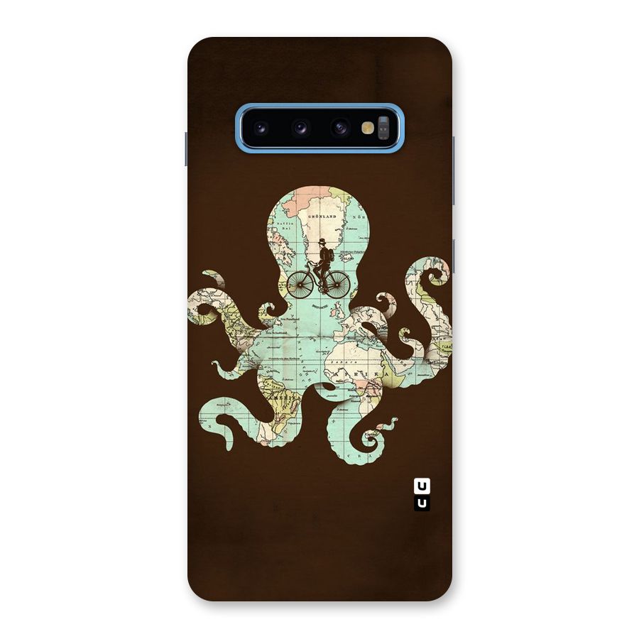 Travel Octopus Back Case for Galaxy S10 Plus