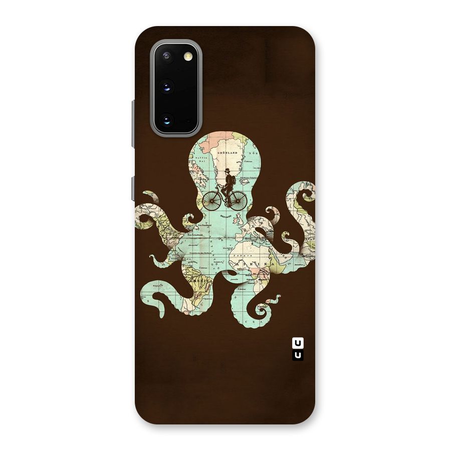 Travel Octopus Back Case for Galaxy S20